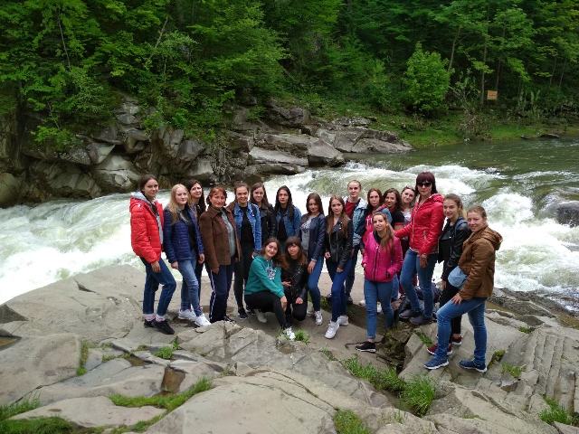 Водоспад Пробій в Яремчі